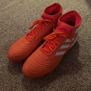 Adidas Predator Orange Soccer Cleats